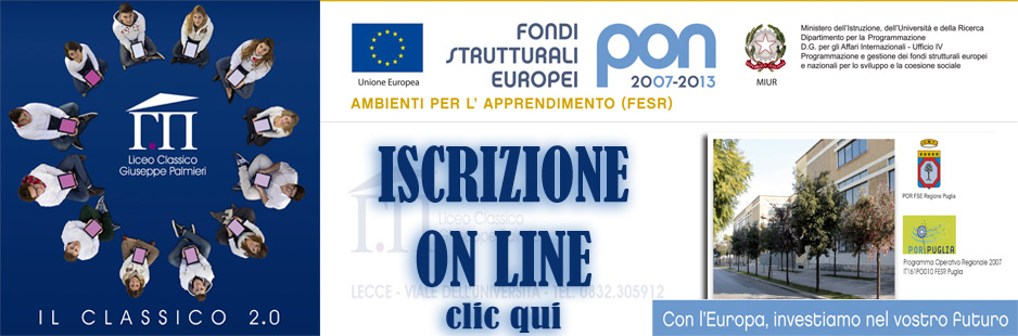 Cli qui per la domanda di iscrizione